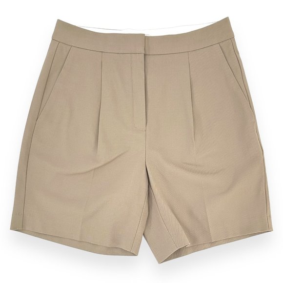 Babaton Pleated High Rise Shorts - Picture 2 of 7